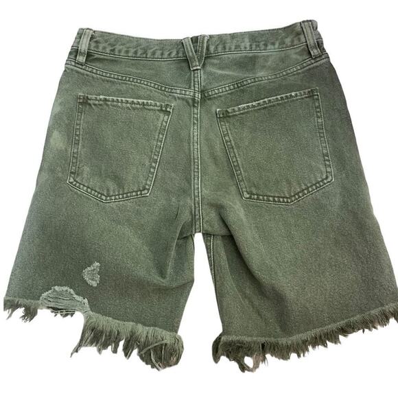 Free People x We The Free Sequoia Distressed Shorts SZ 25 - Picture 8 of 11